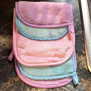 makeup removing rags.